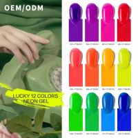 Nail Neon Extension Gel Fluorescent Nail