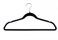 50pcs /set Coat Hanger,flocking Hanger