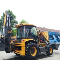 Factory supply directly SZ40-28 4WD multifunctional agriculture with front end backhoe loader