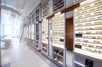 Functional Optical Shop Counter Design For