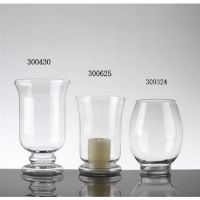 Glass Hurricane Lamp
