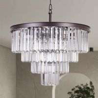 Vintage Retro Crystal Chandelier Pendant Lights