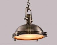 Ndustrial Metal Vintage Chandelier Lighting , Glass