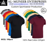 Custom Cotton T-Shirt Half Sleeve