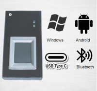 Rolling Largeing Fingerprint Capture Area Bluetooth