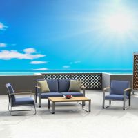 Popular Aluminum Tuinset Furniture Garden Sets