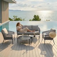 Saturn Alu 5-Piece Outdoor Patio
