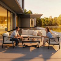 Mercury Alu 4-Piece Outdoor Patio