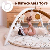 Tummy Time Activity Mat, Macrame Baby