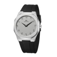 Men&#039;s Watch Quartz Analog Stainless Steel, 50M Waterproof Minimalist Thin Men Wrist watches, Easy Reader Big Face Mens Luxury Watch with Super Soft Comfortable Silicone Band