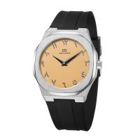 Men&#039;s Watch Quartz Analog Stainless Steel, 50M Waterproof Minimalist Thin Men Wrist watches, Easy Reader Big Face Mens Luxury Watch with Super Soft Comfortable Silicone Band