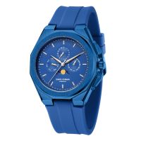 Men&#039;s Luxury Watch, Quartz Analog Waterproof Leather Band Wrist Watches for Men, Easy Reader Big Face Stainless Steel Luxury Men Watch