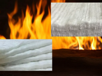 Fiberglass needled mat