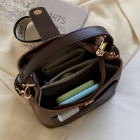 Elegant PU Bucket  Handbag