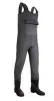 Waterproof Neoprene Waders Fishing Chest Waders with Rubber boots Fly Fishing Waders