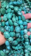 Turquoise flat&amp;oval