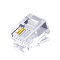B11044 RJ11 Telephone Crystal Head, 6P2C