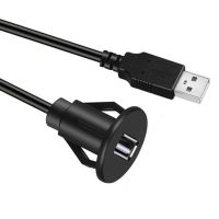 In-vehicle USB Female-to-Male Data and Charging Extension Cable