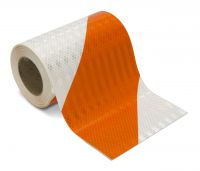 High-Intensity Prismatic Reflective Barricade Sheeting