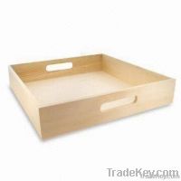 wooden tray