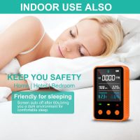 CO Alarm Detector Portable 5-in