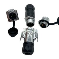 Waterproof Industrial 3Pin Power Connector