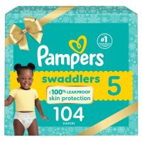Pampers Swaddlers Active Baby Diapers Enormous Pack - Size 5 - 104ct