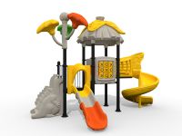 Galvanized Steel Multiplay Station Outdoor Playground