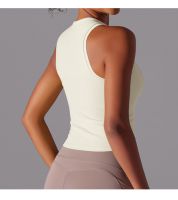 Built-In Bra Crop Top - Side