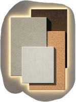 Three-dimensional Mural Lights For The