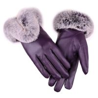 Leather Gloves Winter Touch Screen Warm