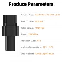 250kW charging NACS Car Adapter