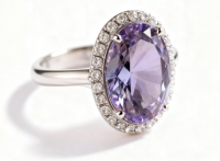 Luminous Diamond 925 Sterling Silver Luxury