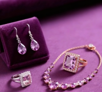 Luxury Gemstone Jewelry Ensemble