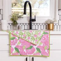 CUSTOM LOGO BATHROOM KITCHEN TEA TOWEL-DOUBLE-SIDED PRINT