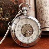 Pure copper automatic mechanical pocket watch men&#039;s vintage brass high value Chinese style souvenir
