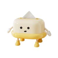 Cute Cartoon - Style Plastic Tissue Box