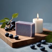 Private Label Blueberry Acai Berry Soap