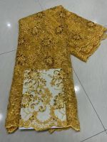 African Fashion Net Sequins  Embroidery  Fabric