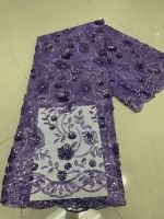 african fashion net sequins  embroidery  fabric 