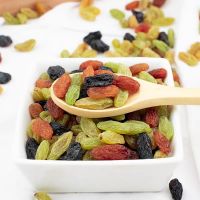 Four-color Raisins Colorful Raisins Multicolored