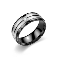 Temperament Trend Fashion Diamond-encrusted Stainless
