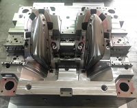 Custom Plastic Injection Mold for Automotive Rearview Housing Family Mold 1+1 Multi Cavity