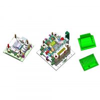 Custom Plastic Injection Mold for Automotive Drawer-Automotive Interior Trim