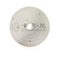Custom Alumina Zirconia Industrial Ceramic Plate for High Temperature Wear Resistant Insulation Applications