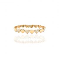 Luxury Dazzle Hearts Bracelet