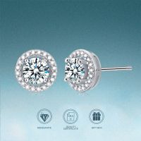0.5ct*2 Luxury Moissanite Stud