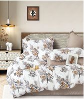 100% Microfiber 90gsm Comforter Set - 6pc