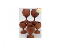 Coconut Wooden Tea Cup Handmade Natural