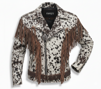 Calfskin Leather Jacket Custom Made Wholesale